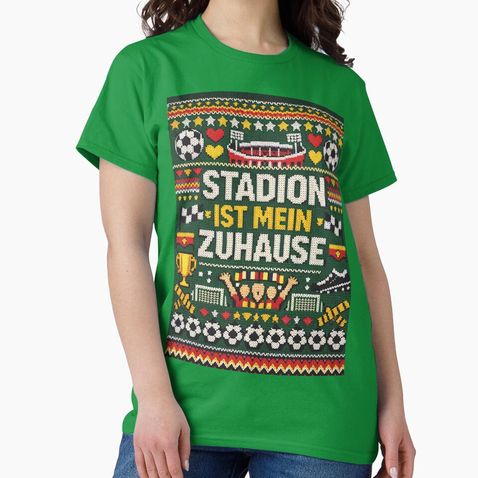 Stadium Is My Home - Cool Football Knitting Pattern by Mauswohn