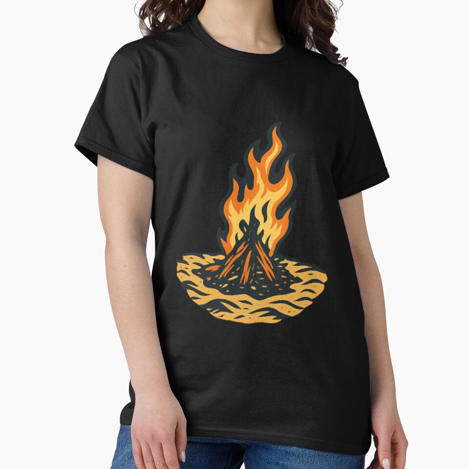 Campfire Vibes Oversized by Salzedoashop