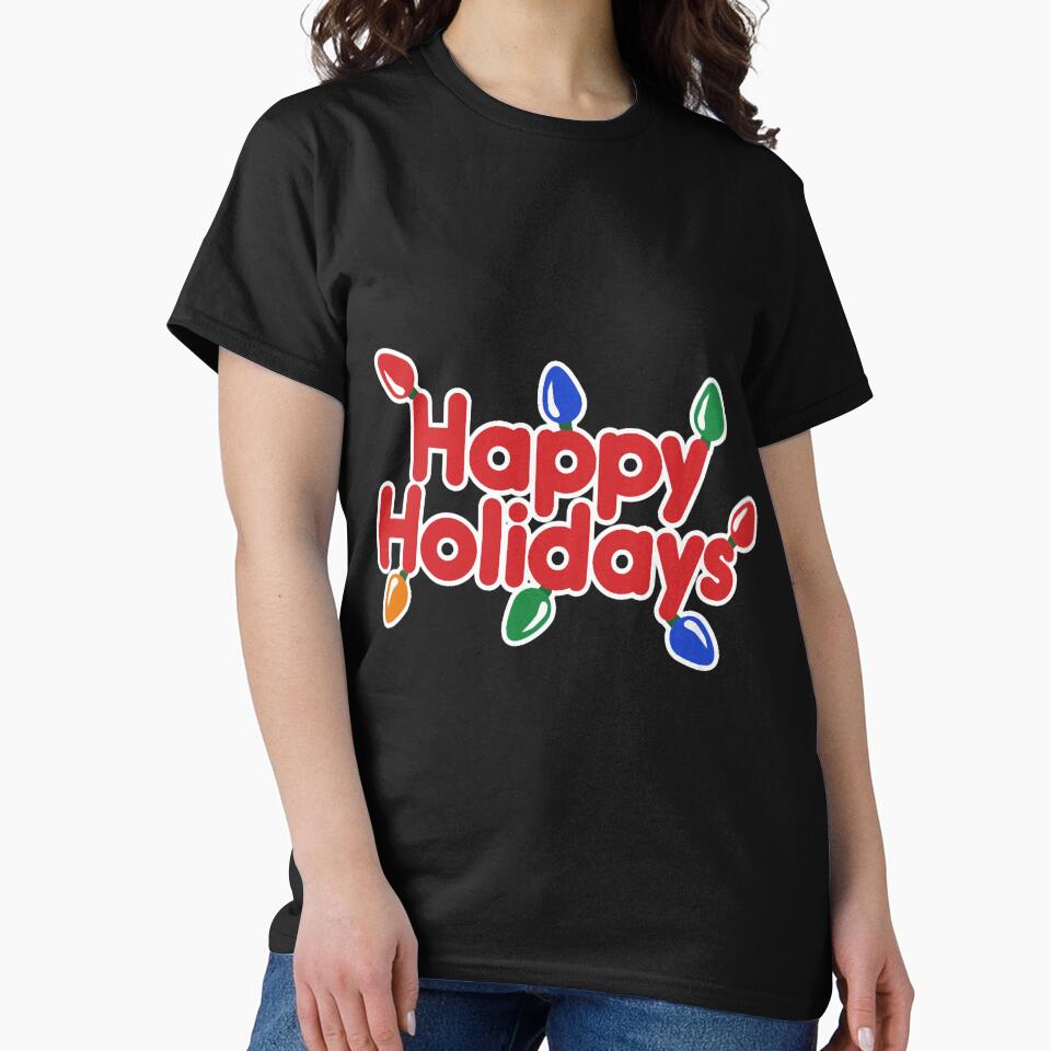 Happy Holidays Oversized by Easonseay