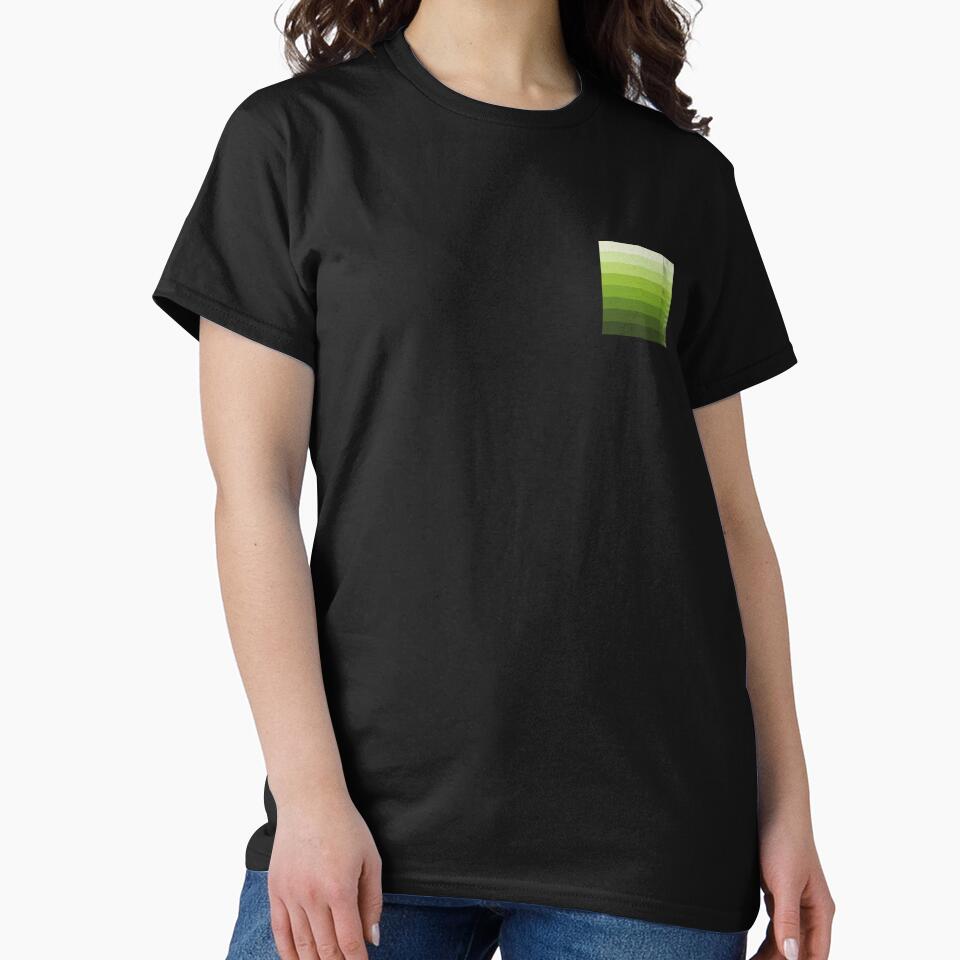 Simple design with shades from light to dark olive by Cherevan
