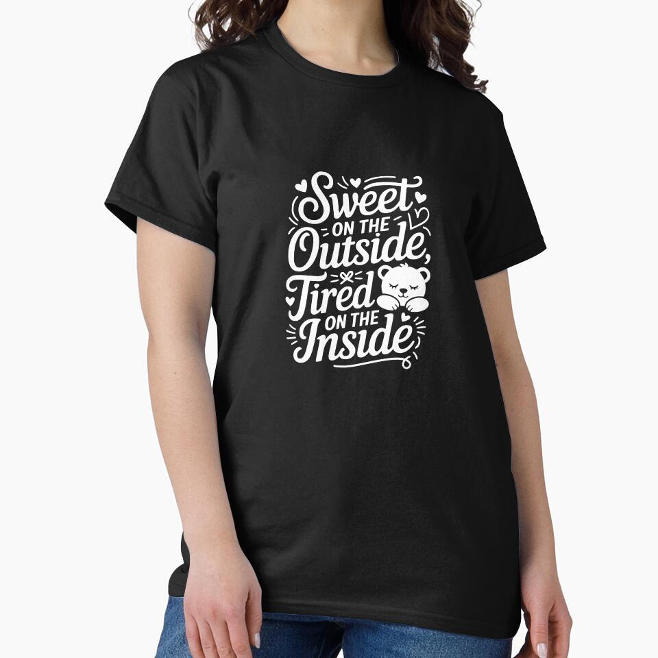 Sweet On The Outside Tired On The Inside by theartfulaspie