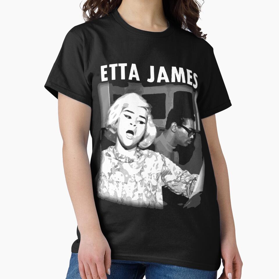 Soft Sleeve Etta James Soul Portrait For Music Fans Gift For Concert Lovers by JeanMason51