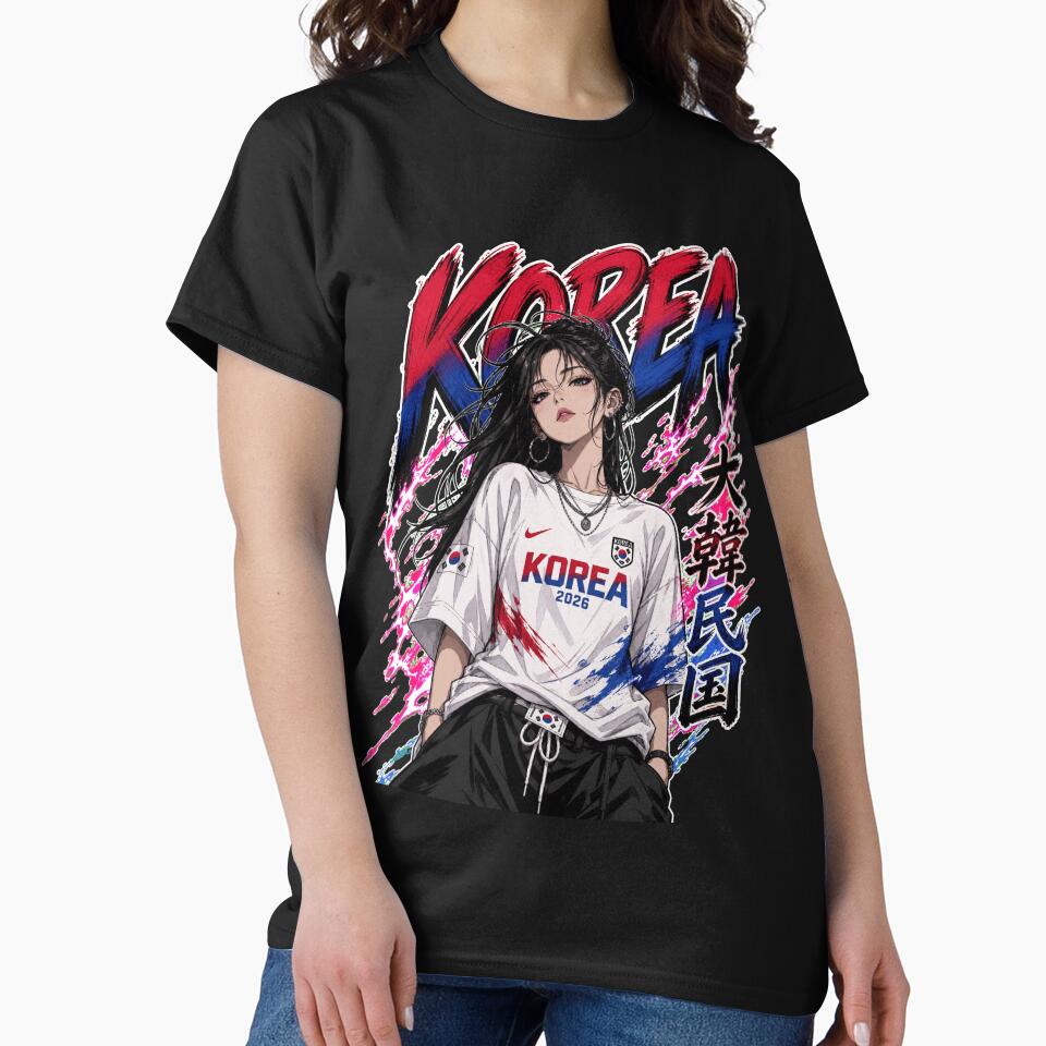 Fierce South Korea Anime Soccer Girl - World Cup 2026 by Senpai Syndicate