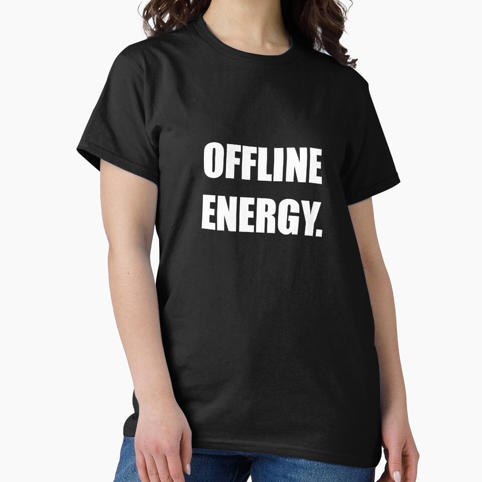 Offline Energy – Minimal Lifestyle Text Design by Everyday Studio