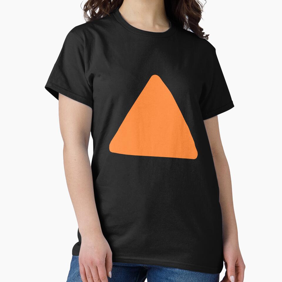 Orange Triangle by Jeallan Designs