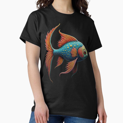 Abstract alien goldfish by AwesomeBeyondLimits