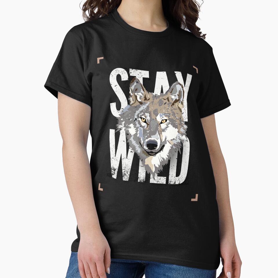 Stay Wild Wolf by UltraView