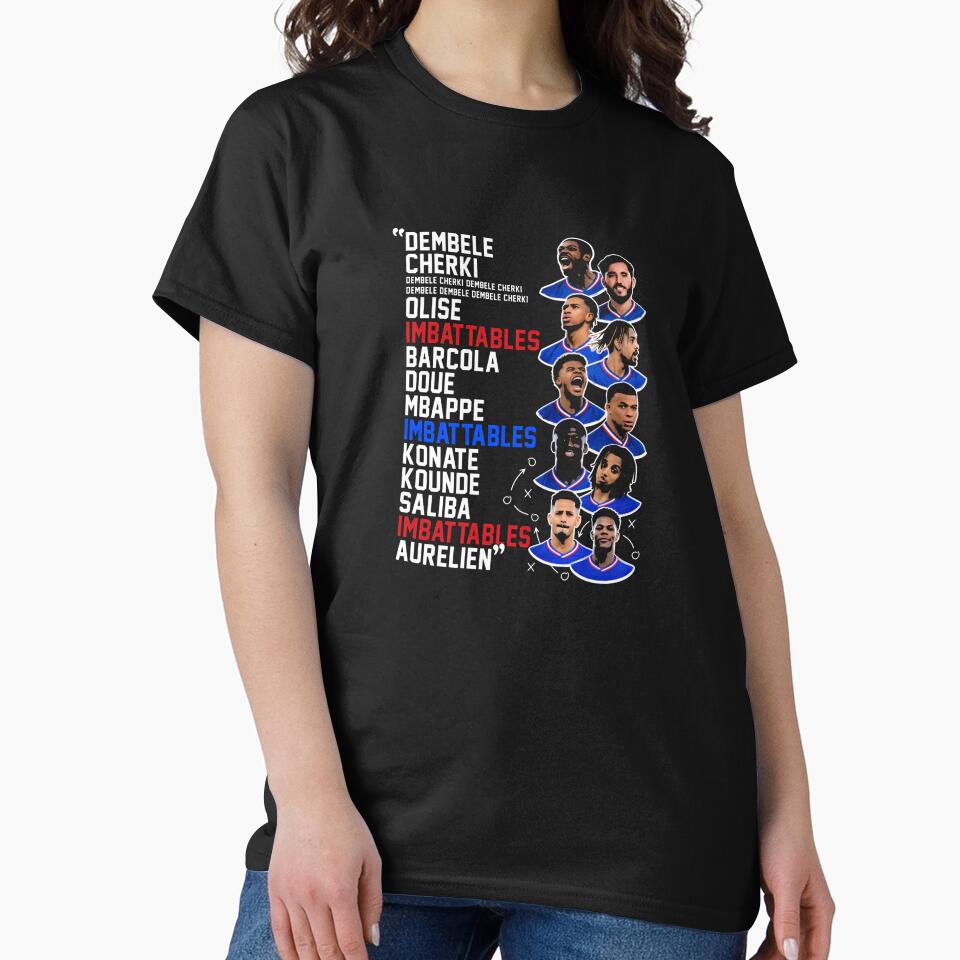 Imbattables - France World Cup 2026 Song T-Shirt_89799294 by KTY-NUSS