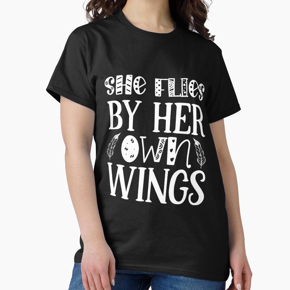 She Flies By Her Own Wings by SweetbeStore
