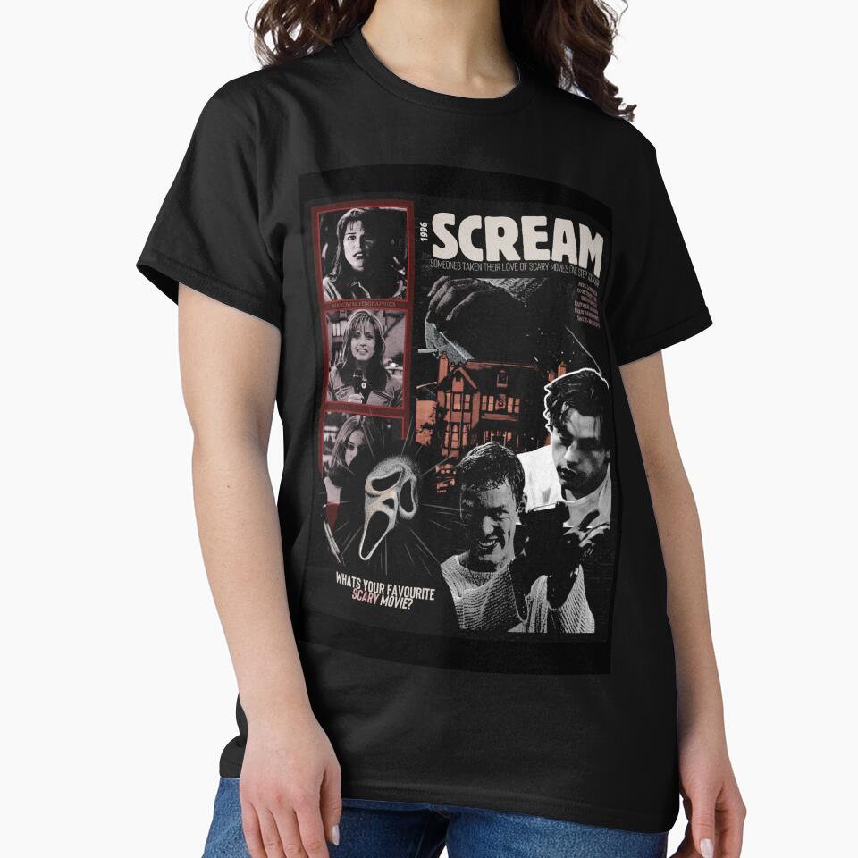Scream (1996) movie poster by byskyesgraphics