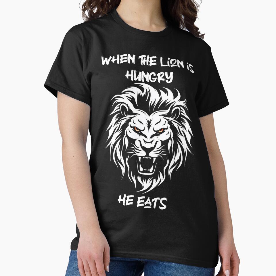 When The Lion Is Hungry He Eats by redwolf92