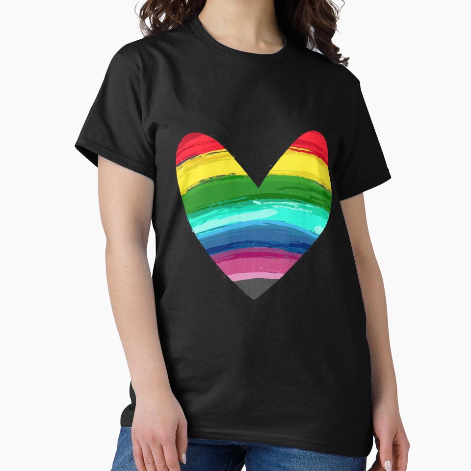 Rainbow Heart Premium Scoop by HanTingDA
