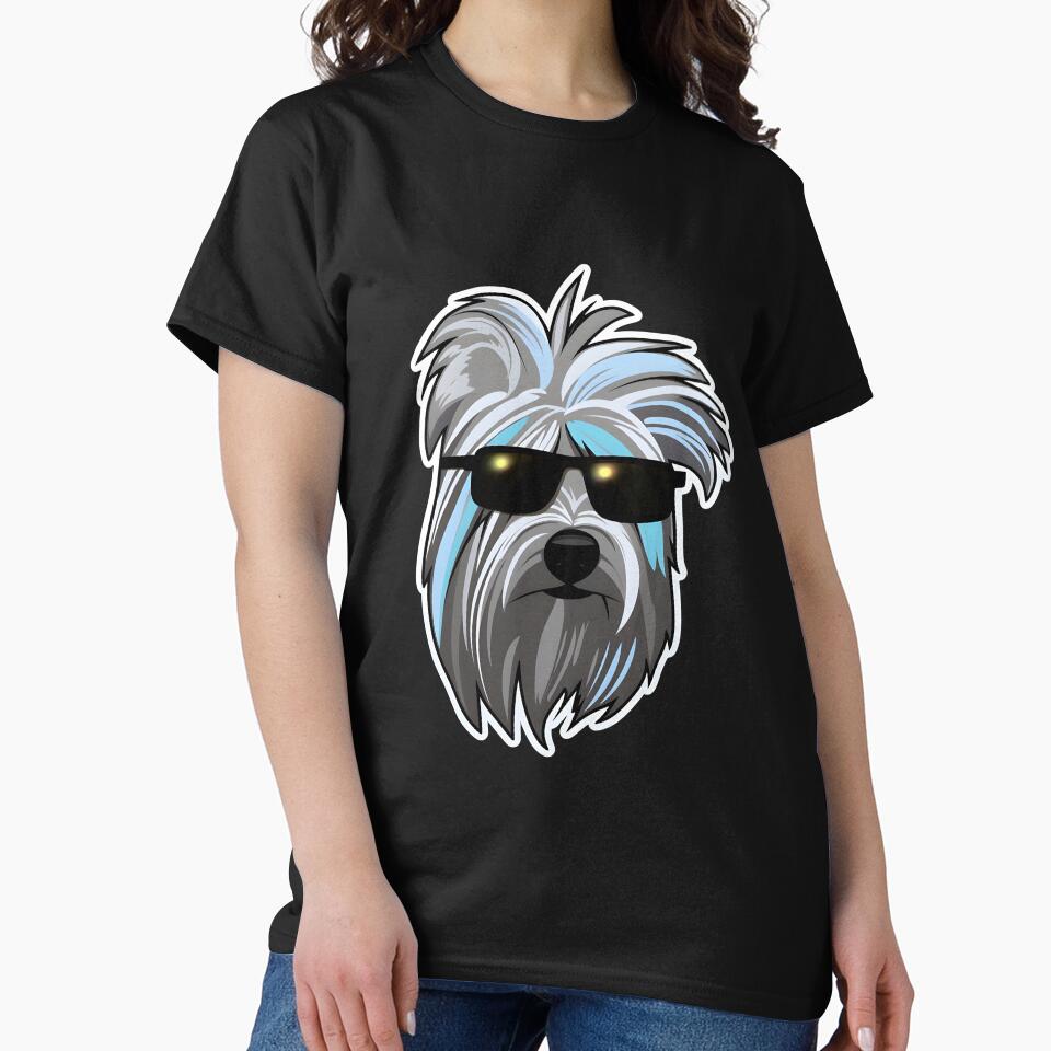 Silly Glasses Soft-coated Wheaten Terrier by CUTEDOGGIEZ