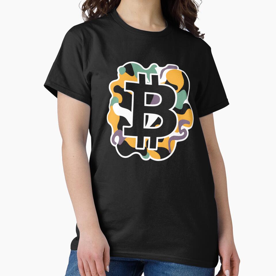 Bitcoin Symbol Clean Look by RadDeck