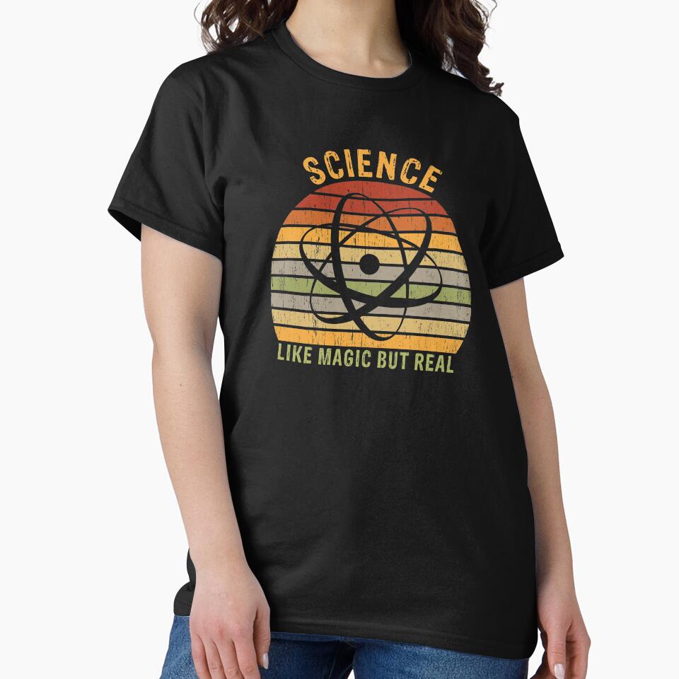 Science Like Magic But Real,Funny Retro by entwistle2