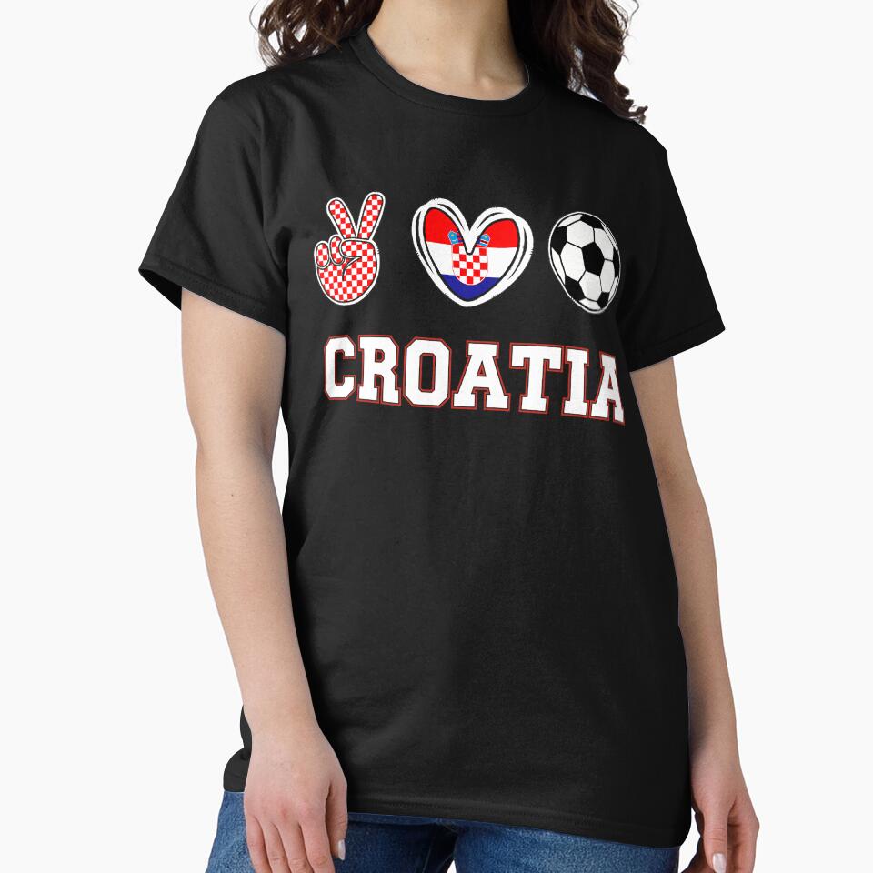 Croatian Spirit Skeleton Art Tee by Colorful Designs