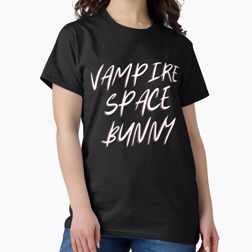Vampire Space Bunny  fun tee by RBOJCK