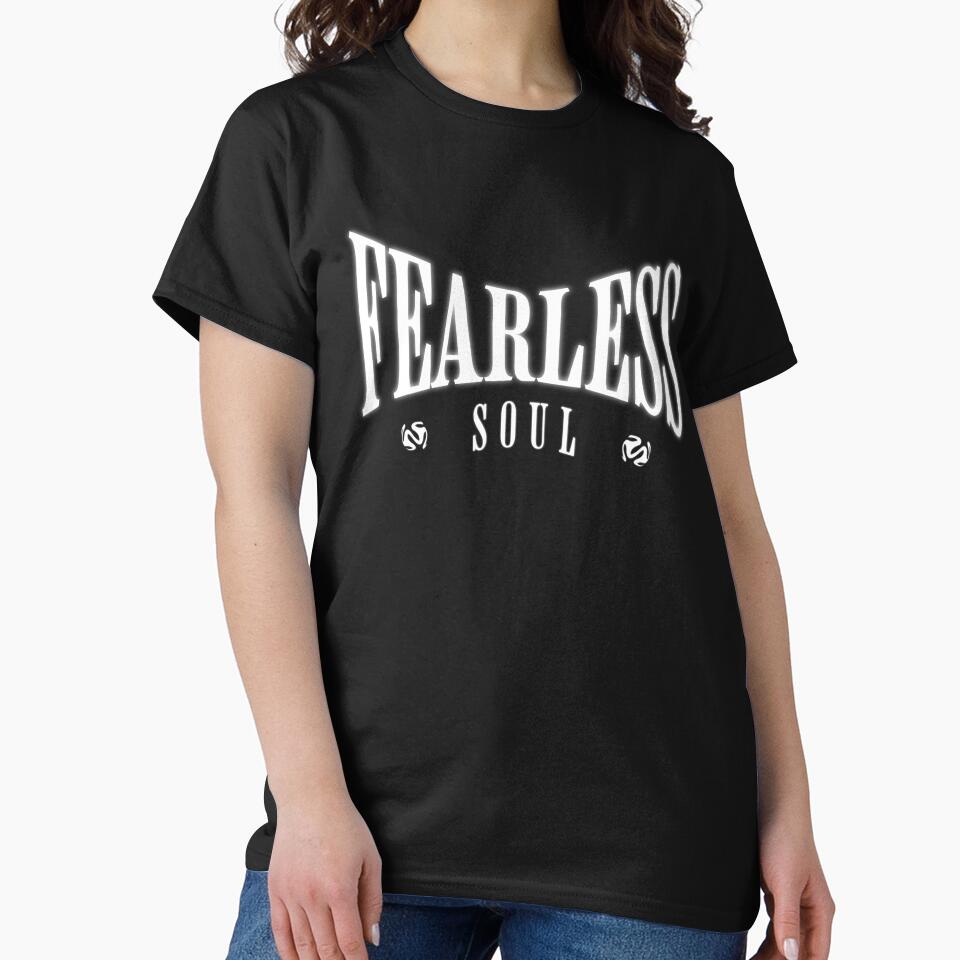 Unisex Fearless Printed Graphic, Streetwear by Life.by.Design