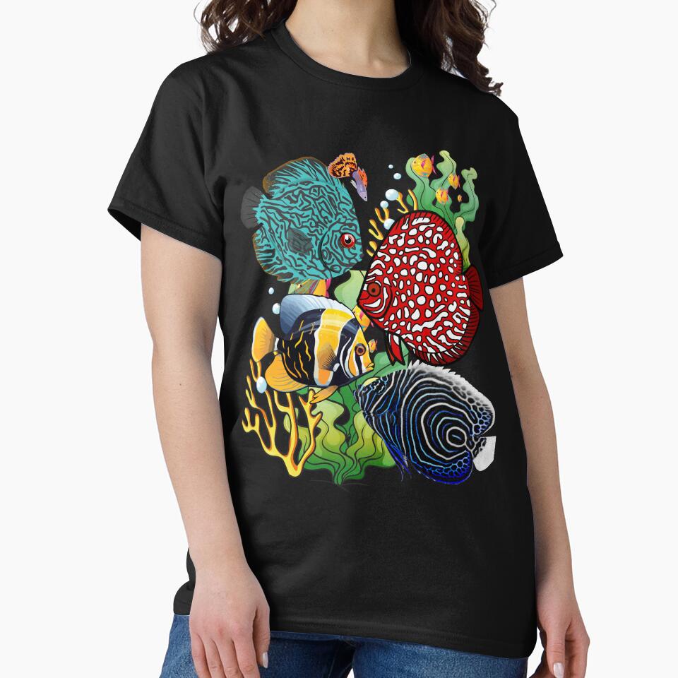 I adore these fish T-Shirt by RJTees