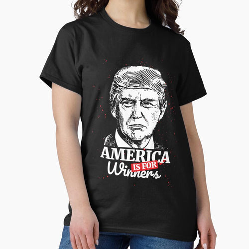America is for Winners T-Shirt for Men and Women by AllStarMerch