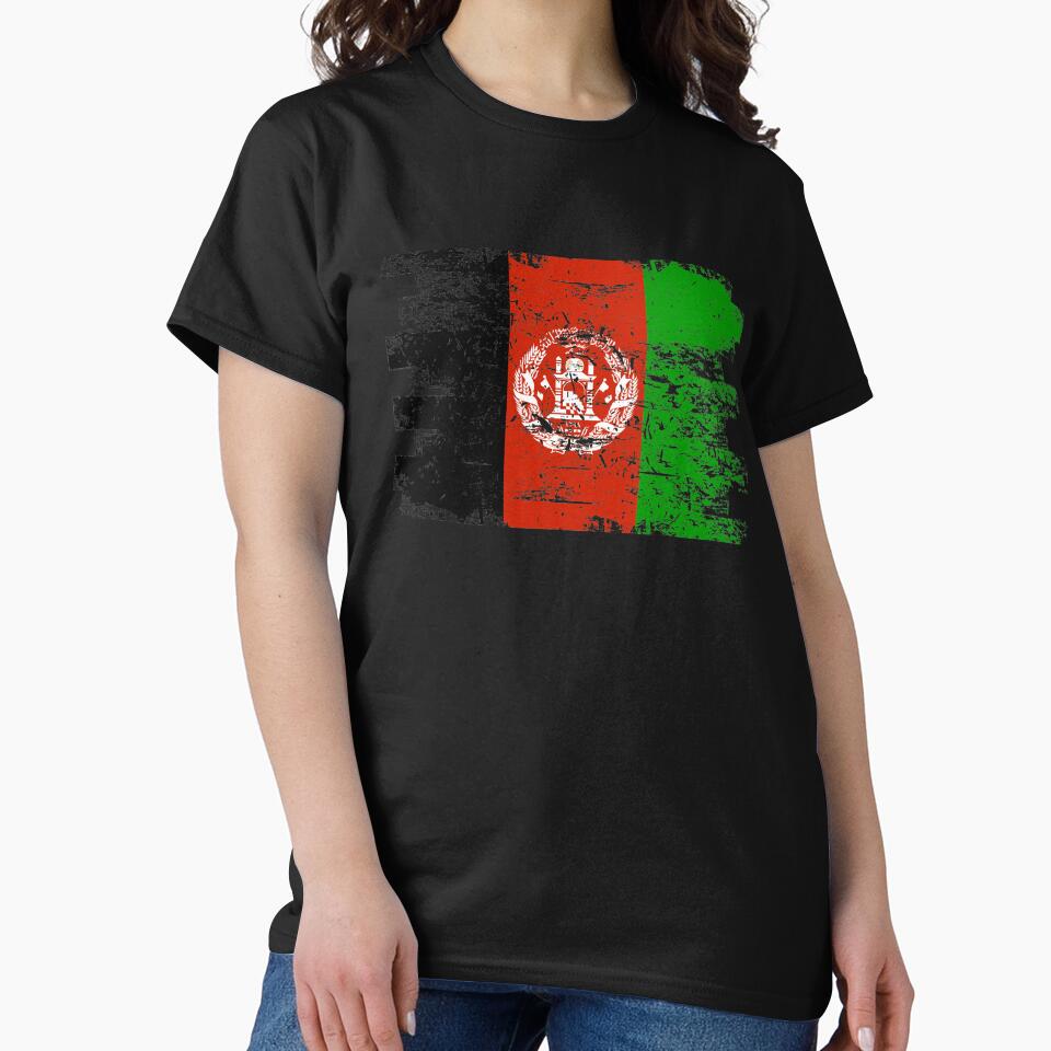 Afghanistan Shirt Gift Country Flag Patriotic Travel Asia Light by threadsmonkey