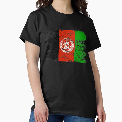 Afghanistan Shirt Gift Country Flag Patriotic Travel Asia Light by threadsmonkey
