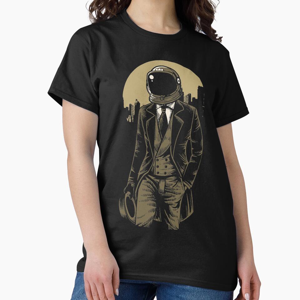Classic astronaut by KuWuShirts