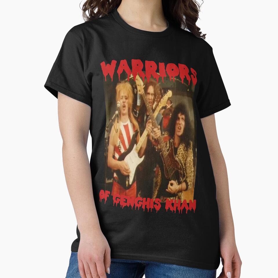 The Young Ones Bottom Warriors of Genghis Khan Heavy metal band by Tom Newberry