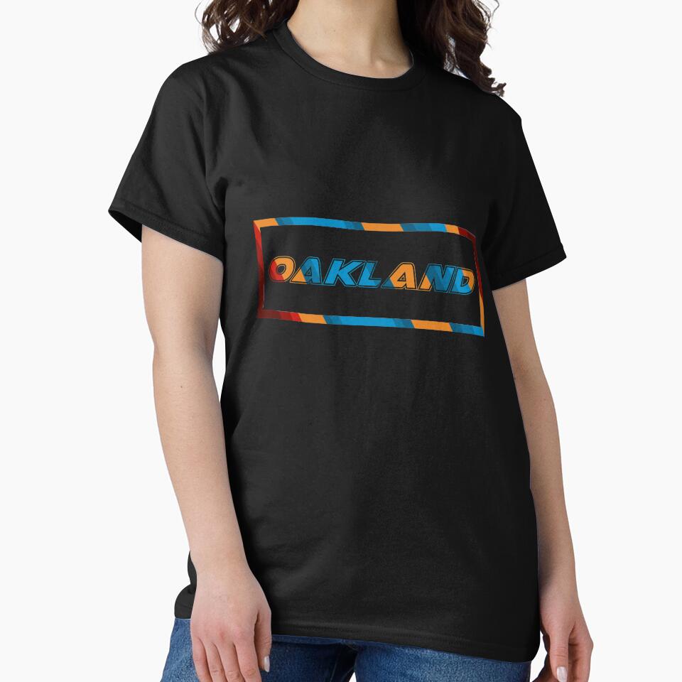 Oakland T-Shirt for Men and Women by AllStarMerch