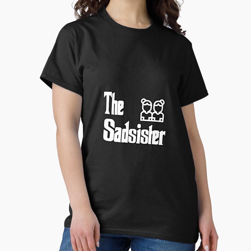iSalem The sad sister logo funny Gift, T-shirt, Tee by iSalem