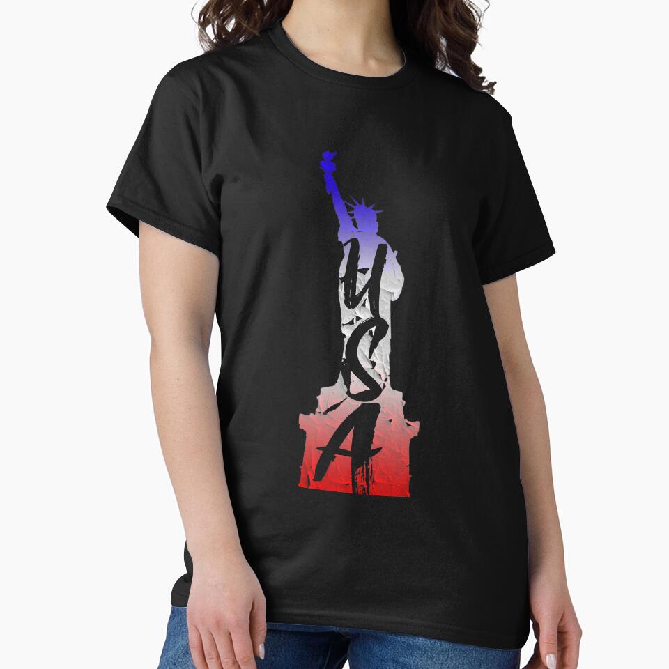 USA | Statue of Liberty T-Shirt for Men and Women by AllStarMerch