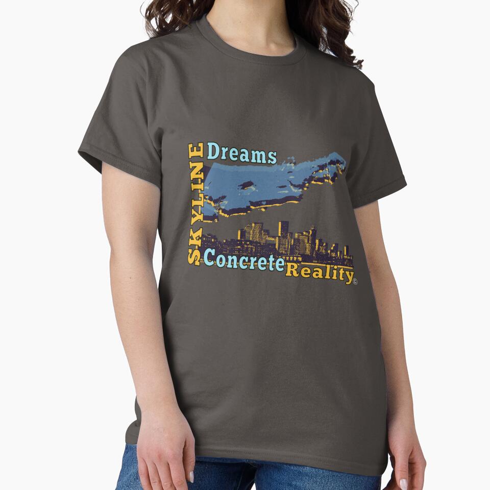 Skyline Dreams Concrete Reality by BumbleChynxBee