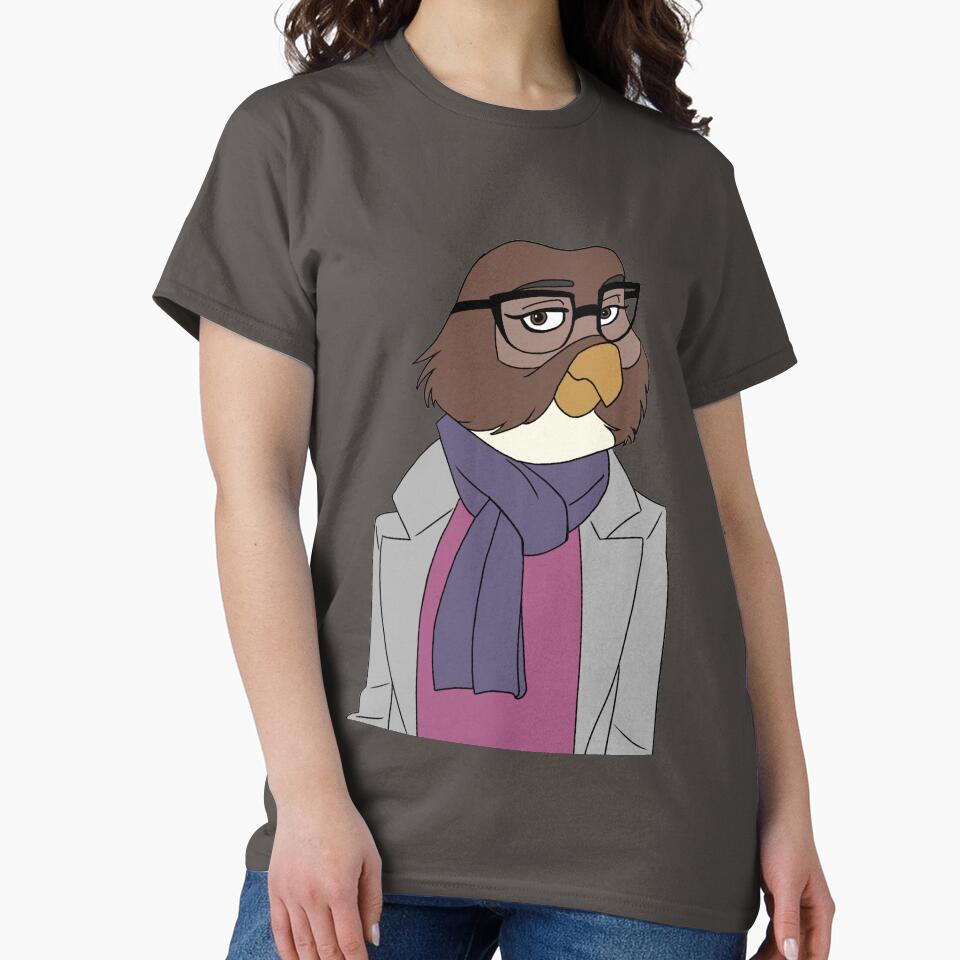 Stylish Owl Lady by pheebstheartist