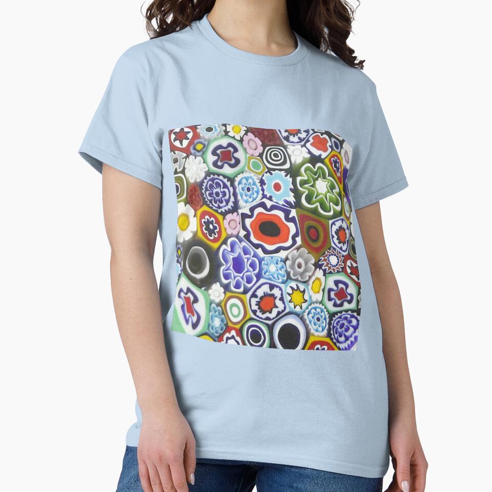 Millefiori Murano Italian Glass Print by Vicky Brago-Mitchell®