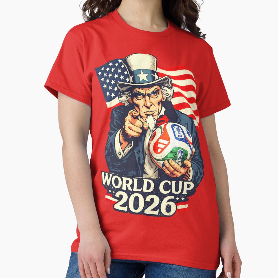 USA World Cup 2026 Uncle Sam Soccer by 07Saga01city