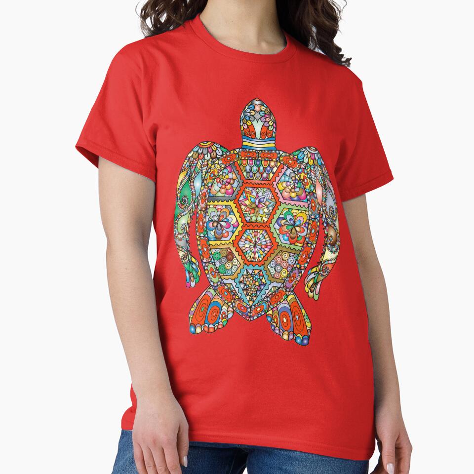 Turtle Multi Colour by Fairyjam