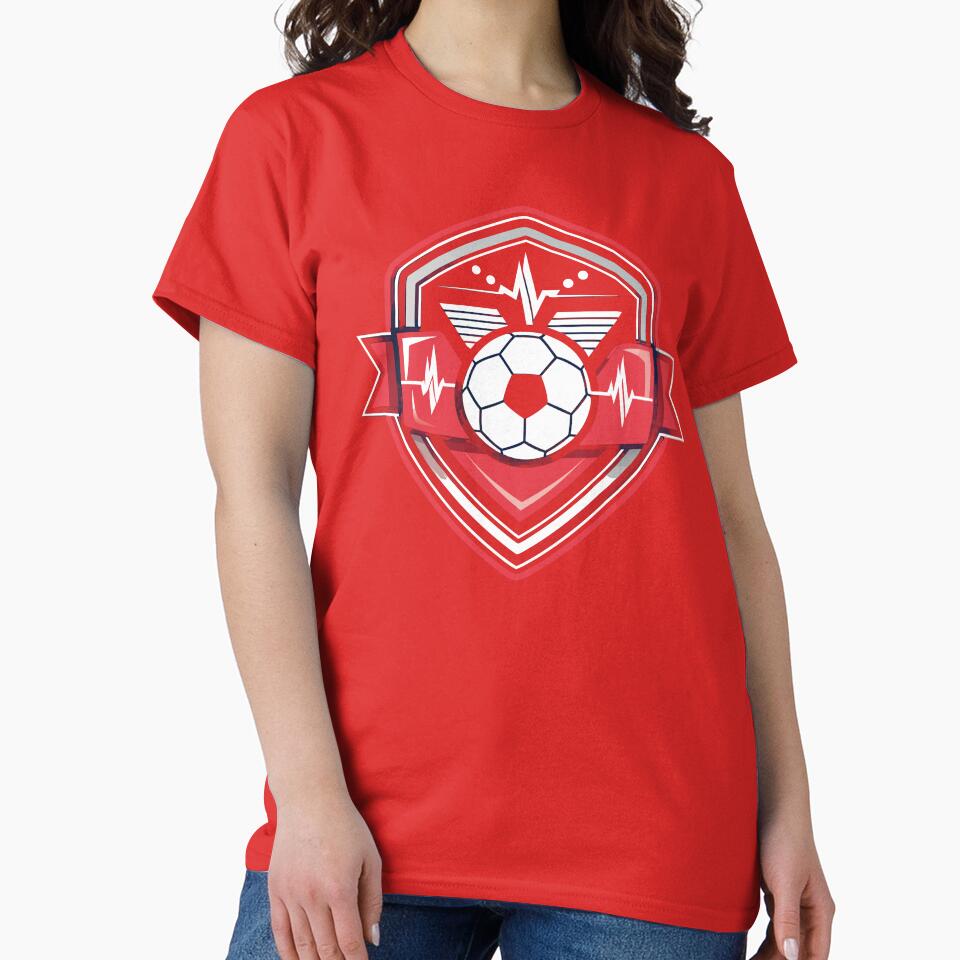 Football Is My Heartbeat Pulse Art by xmoudx