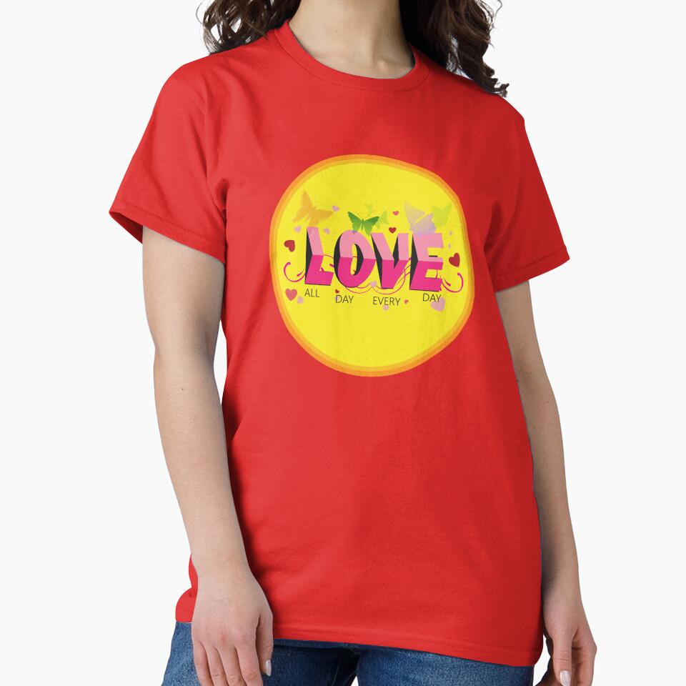 ALL DAY EVERY DAY Action top design by sam8ado