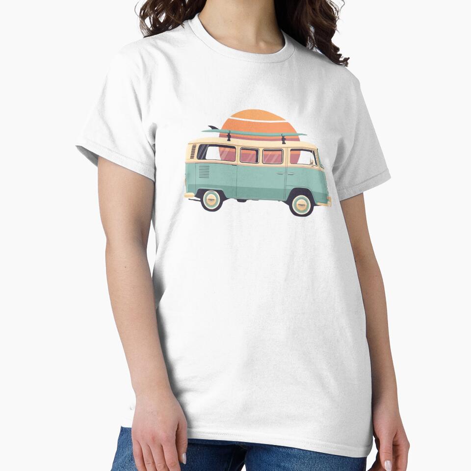 Retro Surf Van by garts