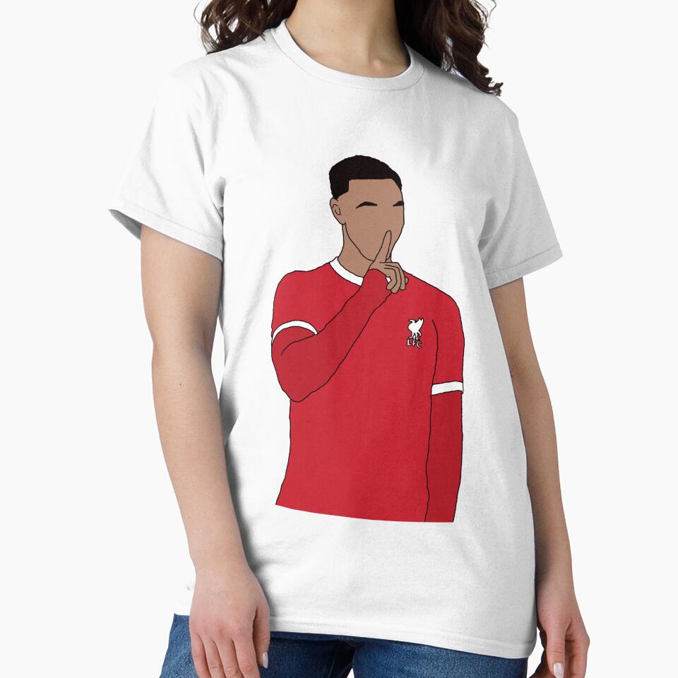 Trent Alexander-Arnold Shush by Three Word Doodles