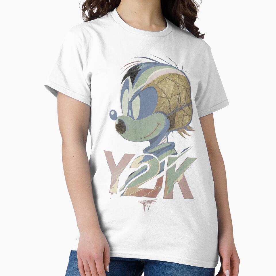 Y2K Cartoon Mouse Vaporwave | Retro Nostalgia Glitch Aesthetic by ZChrome