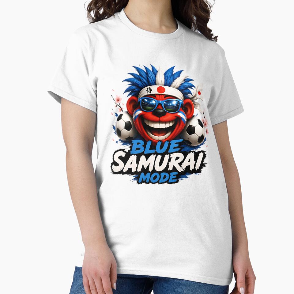 Blue Samurai Mode – Japan World Cup 2026 Fans by WabiSabiSjak