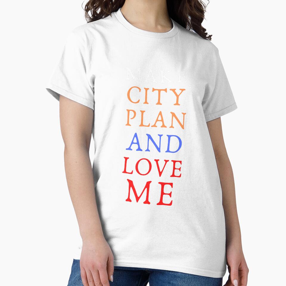 Make city plan and love me urban planner valentines day gift by kerimbayram