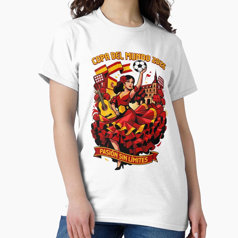 Spanish Flamenco Football Fan by Retro Arabica