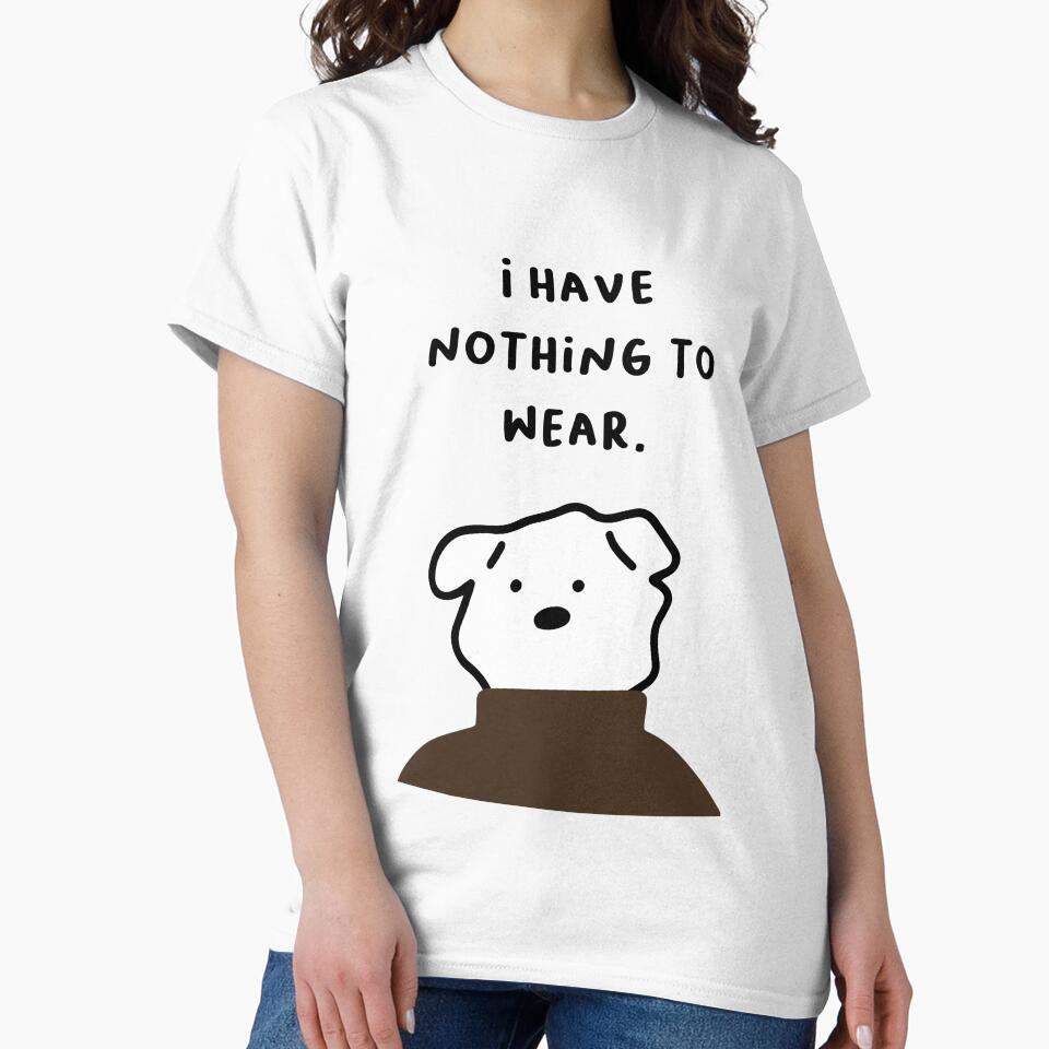 I have nothing to wear. | Handwritten-style Font by RM-Journey