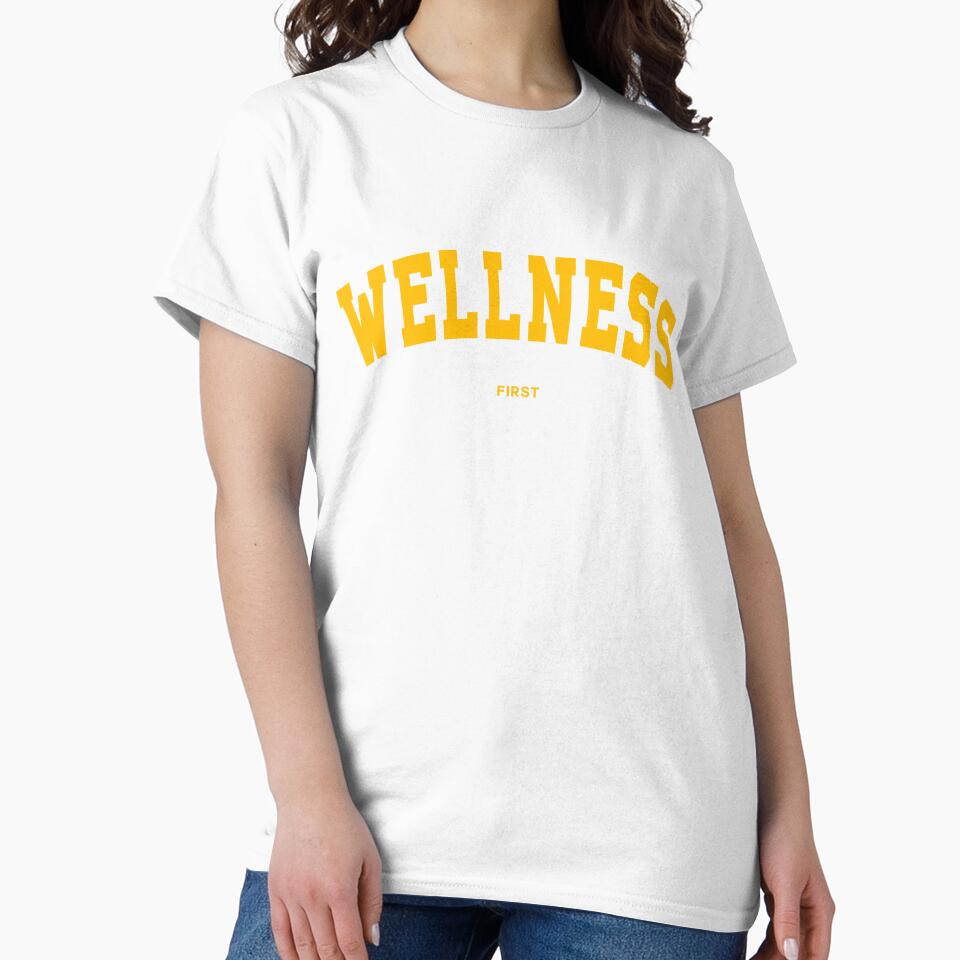 Wellness text yellow by Penxilstudio