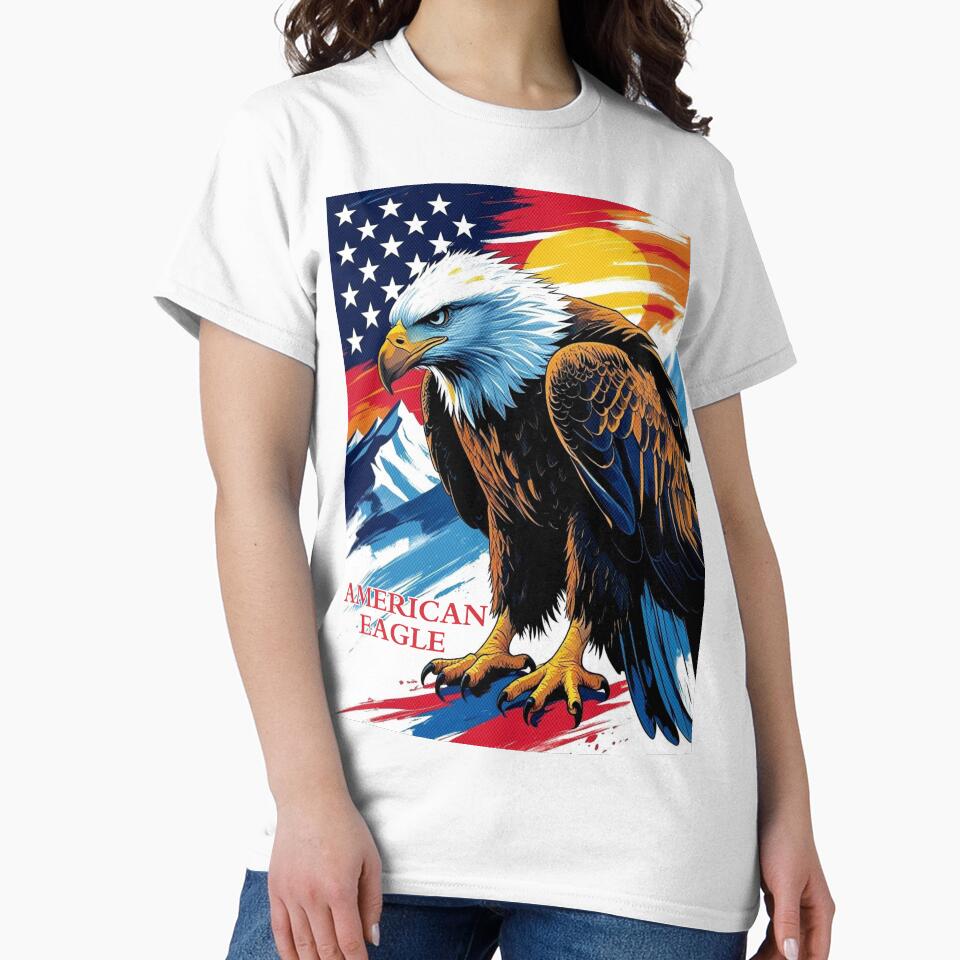 American eagle USA by Red Fox