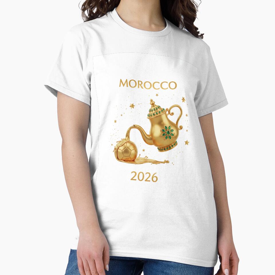 Copy of Copy of Copy of Morocco 2026 World Cup - Traditional Zellige Football Design by Moccroad