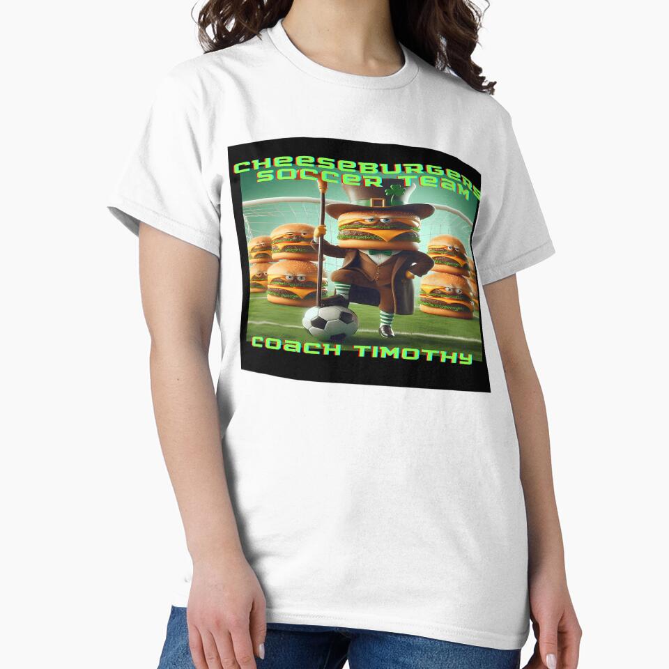 Cheeseburgers Soccer Team Coach Timothy by HeleneCollins