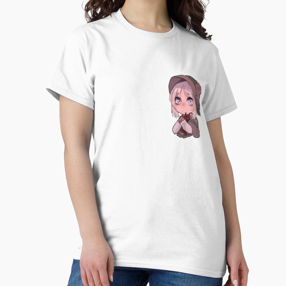 Plain Doll chibi from Bloodborn sticker by Owlrless